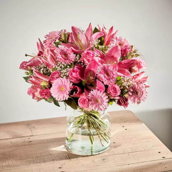 flowers - Pink Perfection, £65.00 - This gorgeous bouquet has been designed to feature our favorite flowers in an array of pretty pink colors.