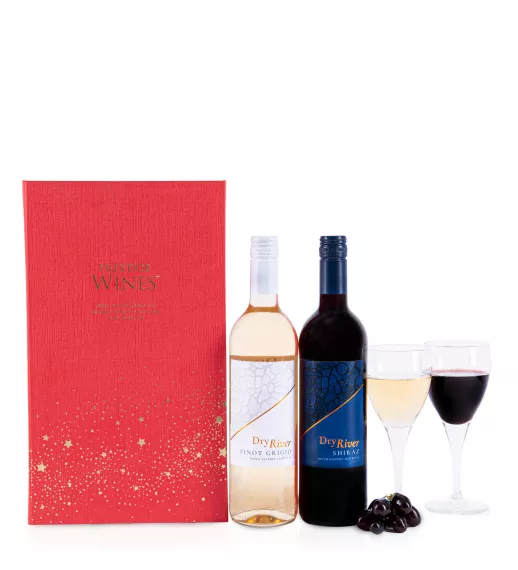Gifts - Aussie Wine Duo, £40.00 - From the stunning South East of Australia, our Dry River wine duo makes for the ideal gift this Christmas.