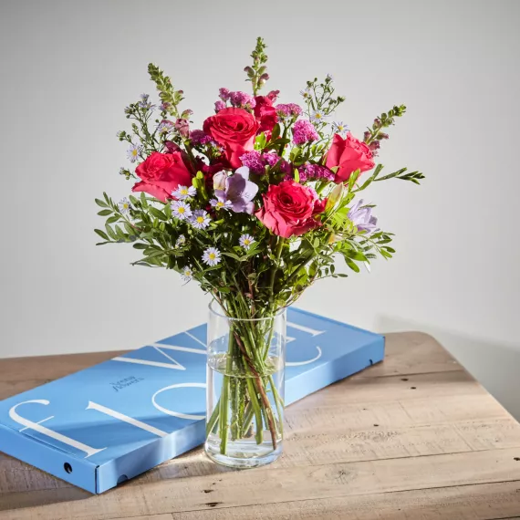 letterbox - Raspberry Rapture, £30.00 - Relish the sweet and sharp charm of 'Raspberry Rapture,' a letterbox selection that sings with the colors of a freshly picked punnet of berries.