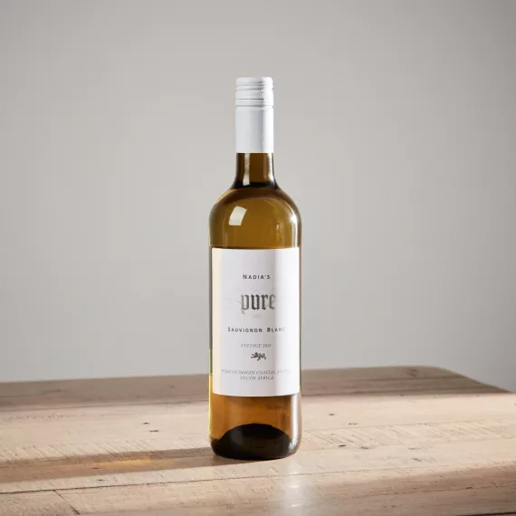 hampers - Nadia&#039;s Pure Sauvignon Blanc, £11.95 - A crisp and refreshing bottle of Nadia's Pure Sauvignon Blanc, with notes of citrus and green apple.