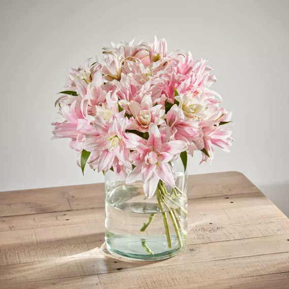 flowers - Scented Double Lilies, £45.00 - When it comes to cut flowers, these double oriental lilies are a true favorite.