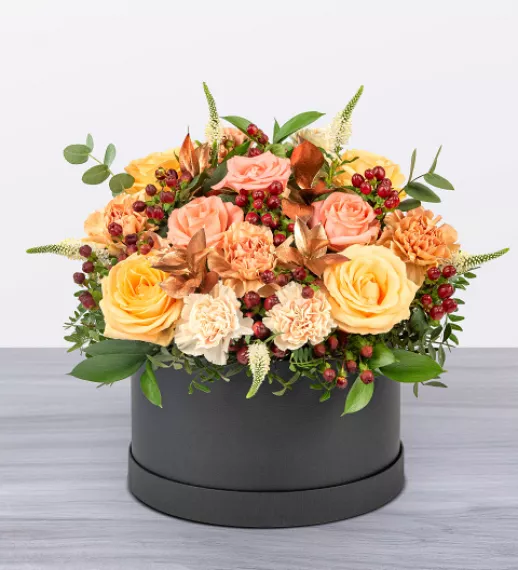 flowers - Vintage Charm Hatboxs, £89.99 - Indulge in the elegance of our Vintage Charm Hatbox.