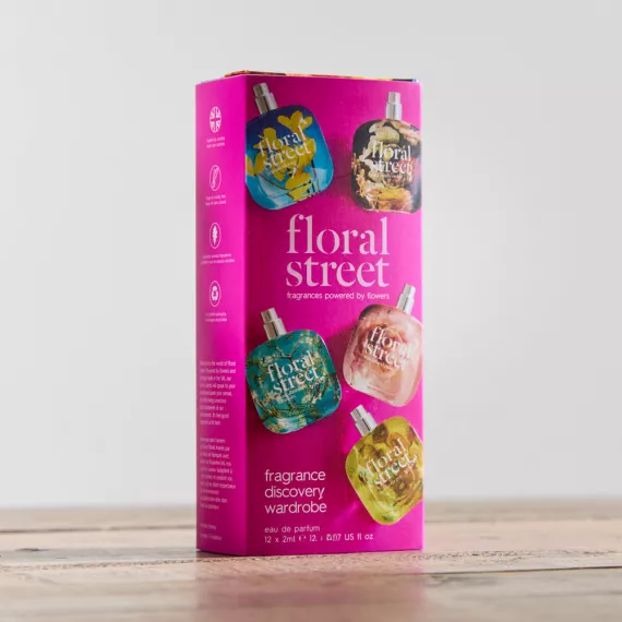 gifts - Floral Street Fragrance Discovery Wardrobe, £29.95 - A curated set of miniature perfumes for discovering a range of beautiful new fragrances.