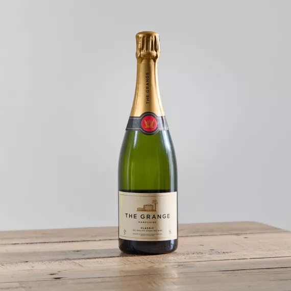 hampers - The Grange Classic English Sparkling Wine, £35.95 - A classic and sophisticated English sparkling wine, perfect for toasting any special occasion.