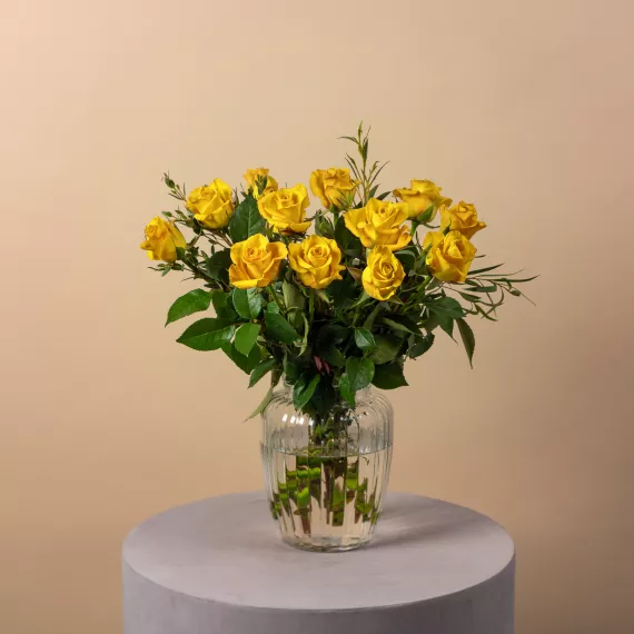 letterbox - Sunshine Roses, £29.99 - Nothing speaks of love quite like a bouquet of roses, and our Sunshine Roses are no exception.