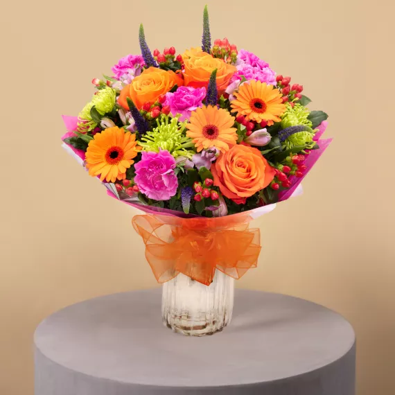 flowers - Sunrise, £44.99 - Our stunning Sunrise bouquet captures the vibrant energy of a new day.