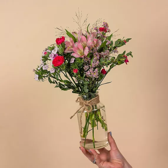 flowers - Petal Posy, £26.99 - Our new Petal Posy is a charming celebration in pink, perfect for brightening up any room.