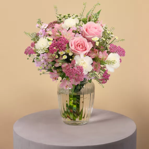 flowers - Perfect Pinks, £39.99 - Our Perfect Pinks bouquet is an ideal gift for any occasion, featuring a lovely array of pink blooms.