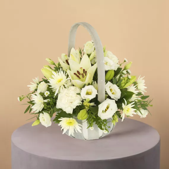 flowers - In Our Thoughts, £44.99 - Send a heartfelt message with the In Our Thoughts basket arrangement.