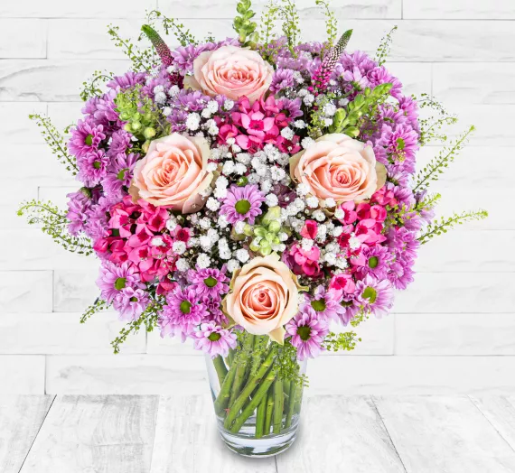 flowers - Pure Desire, £29.99 - Introducing our Pure Desire bouquet, a gorgeous and vibrant bouquet available for a limited time only.