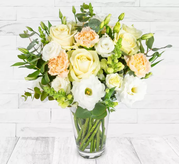 flowers - Blushing Elegance, £29.99 - Add a touch of superb beauty to any home with our Blushing Elegance bouquet, created by our artisan florists.