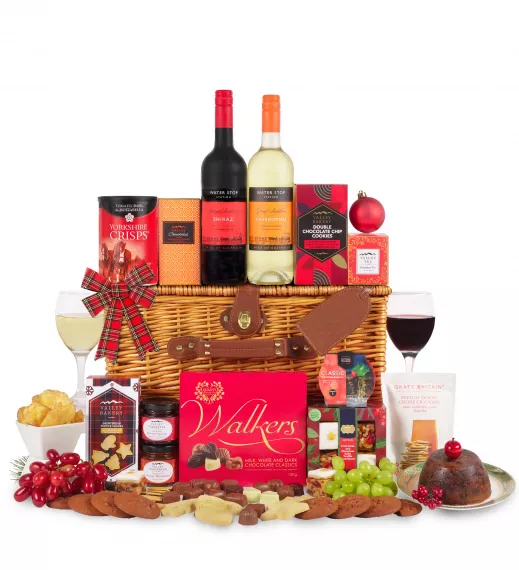 hampers - Luxury Gift Basket, £100.00 - When Christmas calls for tradition, there is nothing more perfect than our Luxury Christmas Basket.