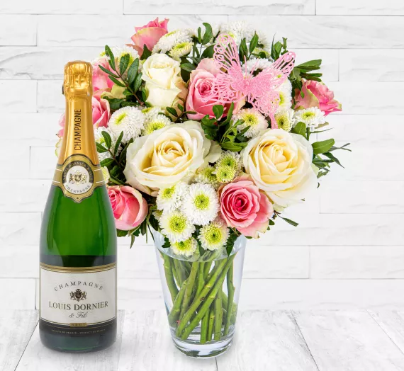 Gifts - Rose Delights, £64.99 - The most beautiful pink bouquet, Rose Delights is created to represent love and beauty with stunning fresh flowers.