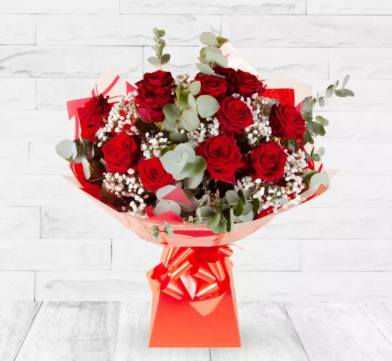 flowers - Claddagh Rose Cascade, £89.99 - Our Claddagh Rose Cascade is an exquisite arrangement that is a true show of love and affection.