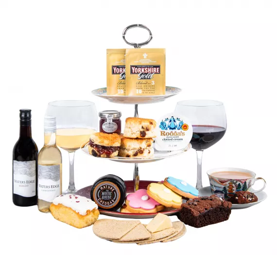 Gifts - Afternoon Tea Gift, £39.99 - Send them something delicious with our Afternoon Tea Gift.