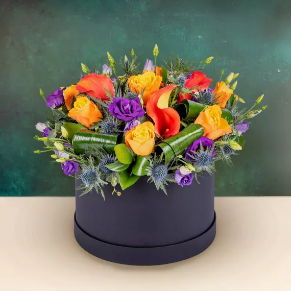 flowers - Romey, £74.99 - Introducing Romey, a new and striking hatbox from our Flowers By Rene Collection.