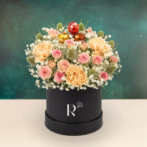 flowers - Theodora, £44.99 - Indulge them with Theodora, a bright and colourful hatbox from our Flowers By Rene Collection, perfect for those with a sweet tooth.