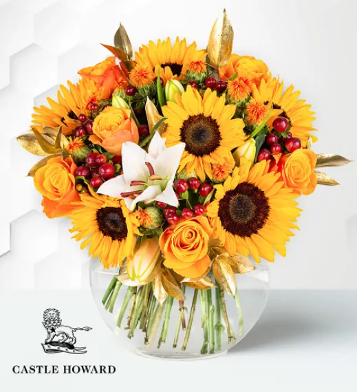 flowers - Castle Howard Sunflower, £65.99 - We are proud to support one of Britain's most recognisable and treasured heritage sites, Castle Howard.