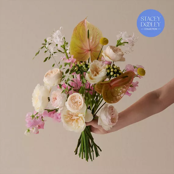 flowers - Shirley Temple, £80.00 - A playful and charming bouquet with a mix of sweet and colorful flowers.