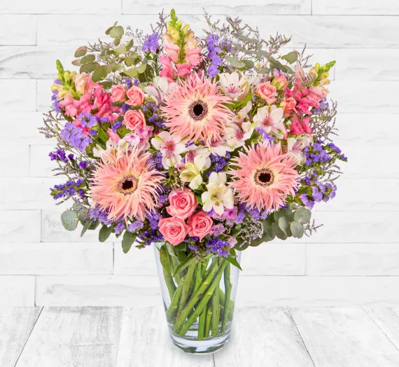 flowers - Pastel Dusk, £29.99 - Celebrate the summer season with our Pastel Dusk bouquet.