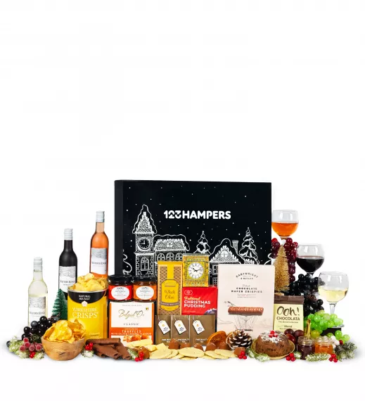 Gifts - Christmas Joy, £69.99 - Send some Christmas spirit with our stunning Christmas Joy box hamper!