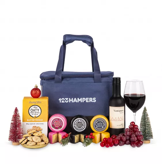 Gifts - Cheese and Wine Selection, £49.99 - The perfect cheese gift for the festive season.