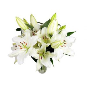 Large White Lily Bouquet